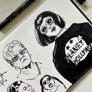 吴竹(KURETAKE)进口超极细软头勾线笔漫画插图写字绘画描边眼线细节专用笔黑色ED00-010 吴竹(KURETAKE)进口超极细软头勾线笔漫画插图写字绘画描边眼线细节专用笔黑色ED00-010