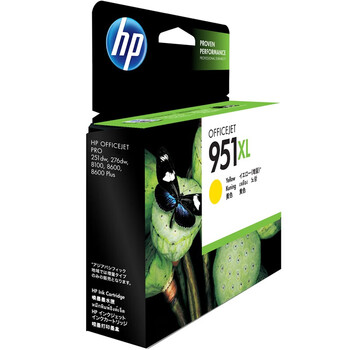 HP CN048AA 951XL 大容量黄色墨盒适用 8600plus 8100