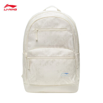 李宁运动双肩包男女同款运动生活系列大容量轻便旅行背包ABST017