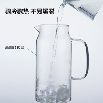 乐扣乐扣(LOCK&LOCK)凉水壶耐热玻璃水壶泡茶柠檬水果水杯子家用大容量玻璃茶水杯1.6L 乐扣乐扣(LOCK&LOCK)凉水壶耐热玻璃水壶泡茶柠檬水果水杯子家用大容量玻璃茶水杯1.6L