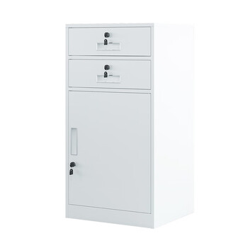 丰龙矮柜档案资料办公家用文件柜带锁储物铁皮抽屉柜850高二斗一门 丰龙矮柜档案资料办公家用文件柜带锁储物铁皮抽屉柜850高二斗一门