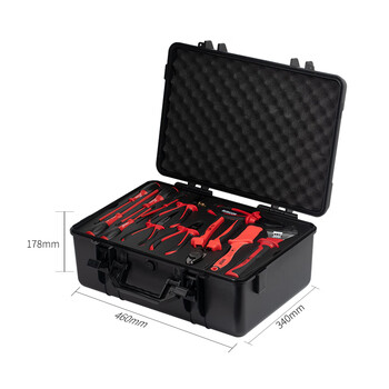 罗宾汉（RUBICON）耐1000V高压绝缘套筒工具套装REV-36S绝缘钳子扳手螺丝刀36件套装