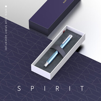 萧伯纳(Bernard Shaw)【热门商品】【礼物】宝珠笔高端轻奢【精灵】冰川微蓝单支礼盒装高档商务办公签字男赠物女伴手 萧伯纳(Bernard Shaw)【热门商品】【礼物】宝珠笔高端轻奢【精灵】冰川微蓝单支礼盒装高档商务办公签字男赠物女伴手