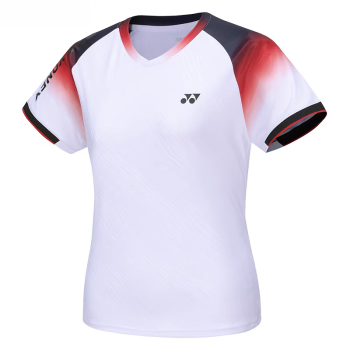 YONEX尤尼克斯羽毛球服运动T恤 210154女款白色 L