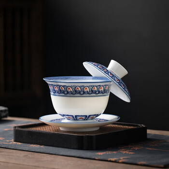 中国茶器 景徳鎮 九龍馬蹄三才蓋碗 茶杯 新品未使用 中国茶器 景徳鎮 九龍馬蹄三才蓋碗 茶杯 新品未使用 - メルカリ