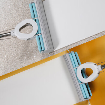 美丽雅吸水海绵拖把28cm懒人免手洗家用一拖净卫生间拖地神器墩布