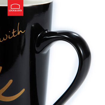 乐扣乐扣（LOCK&LOCK）马克杯家用牛奶杯早餐杯情侣杯子麦片杯水杯男女咖啡杯子YSH10010