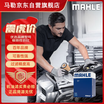 马勒（MAHLE）机油滤芯机滤OC576轩逸骐达新蓝鸟奇骏天籁逍客科雷傲启辰D50/D60