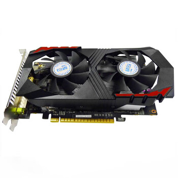 铭鑫（MINGXIN）GTX1050TI-4GBD5独显 吃鸡/游戏/高清视频/低功耗/ 视界风GTX1050TI 辉煌版 4GBD5-双风扇