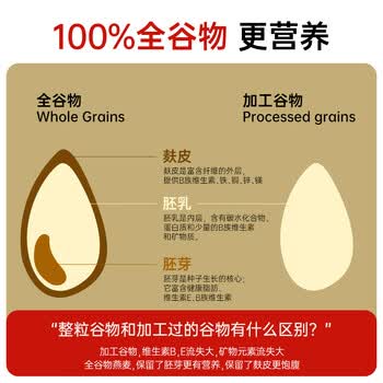 鲍勃红磨坊（Bobs Red Mill）特厚燕麦片907克  全谷物代餐燕麦片