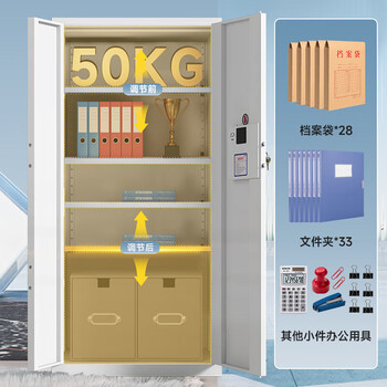奈高（NAIGAO）保密柜文件柜办公铁皮柜国家保密认证资料档案柜电子密码锁密码柜