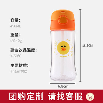 THERMOS膳魔师塑料水杯450ML儿童吸管杯Tritan材质 F4011T LF004 莎莉 THERMOS膳魔师塑料水杯450ML儿童吸管杯Tritan材质 F4011T LF004 莎莉