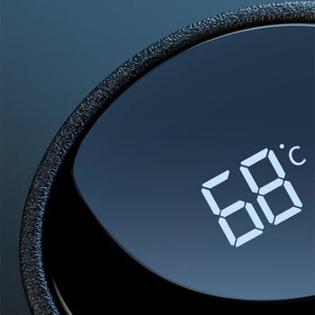 雷德夫（LEIDFOR）T26 纯钛保温杯磨砂黑色380ml 男士商务泡茶开学礼物 礼盒款