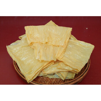 500g莆田特产霸天农家头层豆腐皮孕妇月子豆腐衣豆皮干货油豆皮