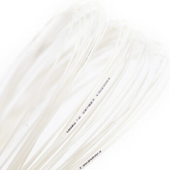 川崎KAWASAKI羽毛球拍线网线0.72mm高弹耐久型纳米技术KSB-60 白色 川崎KAWASAKI羽毛球拍线网线0.72mm高弹耐久型纳米技术KSB-60 白色