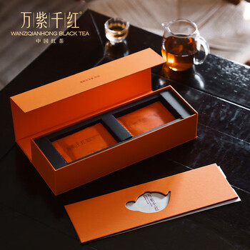 万紫千红论道红茶 峨眉高山特级90g 茶叶礼盒装 高端送礼22002