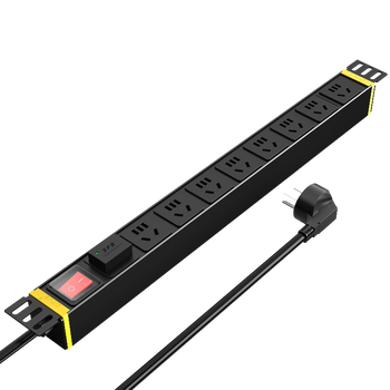 大唐卫士DT8187 PDU机柜插座16A 总控开关SPD模块 8位10A新国标孔PDU电源工业插座 大唐卫士DT8187 PDU机柜插座16A 总控开关SPD模块 8位10A新国标孔PDU电源工业插座