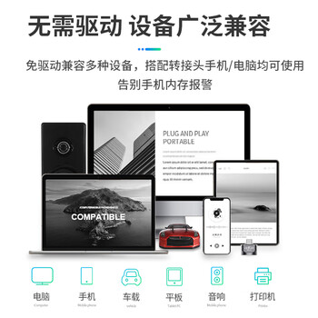 兰科芯（LanKxin）8GB USB2.0 U盘 B8 银色 金属小巧方便携带 投标u盘 防水电脑优盘