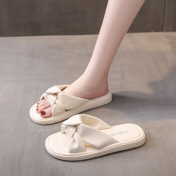 红蜻蜓金典踩屎感凉拖鞋女2024年新款夏季外穿孕妇一字拖34码配裙子