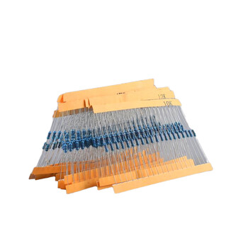 科睿才金属膜电阻包1/4W 五色环电阻1%精度 （1/4W）41种每种20只 Q1000025