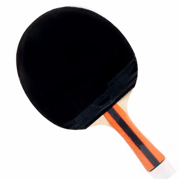 蝴蝶5星级乒乓球拍【双面反胶】专业级比赛拍子502-横拍/单 含拍套