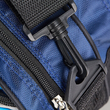 川崎（KAWASAKI）羽毛球包单肩背包网球包男女独立鞋袋羽毛球拍包8327藏青