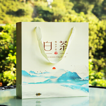 茗山生态茶  茶叶绿茶 明前新茶 白茶绿茶  嫩芽 共300g茶叶双罐装 