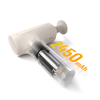 米家小米筋膜枪3 浅沙色 专业健身按摩仪按摩器肩颈腰背全身肌肉按摩送礼筋膜枪推荐