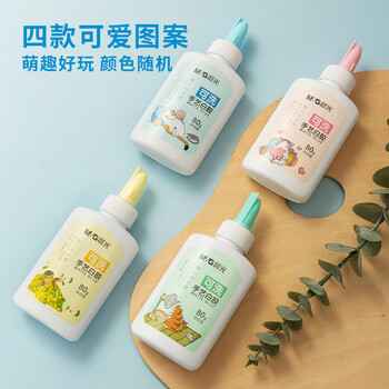 晨光（M&G）【全网低价】文具80g可水洗白日梦学生 开学必备手工DIY白胶 单个装（颜色随机）ABJ97217