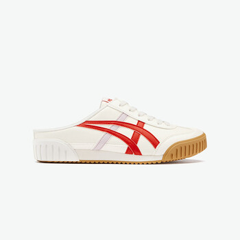 onitsukatiger鬼冢虎经典machtionsabot休闲凉拖鞋1183c012白色红色36