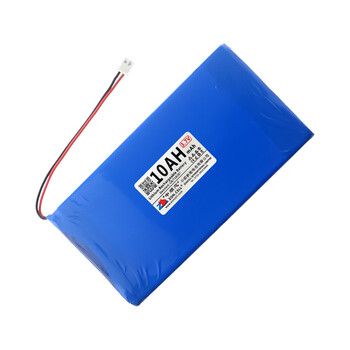 中顺芯带外套封装系列 户外LED照明设备旅行应急便携仪器电竞周边美容按摩仪寻星仪聚合物锂电池3.7V 1160100-10000mAh/蓝套