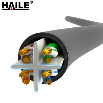 HAILE 六类网线 HT-513H-0.3M 1条