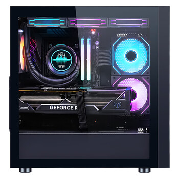 先马(SAMA)朱雀5 黑色 游戏电脑主机箱 玻璃侧透/宽体五金/独立电源仓/支持长显卡/背线/360水冷/E-ATX主板 先马(SAMA)朱雀5 黑色 游戏电脑主机箱 玻璃侧透/宽体五金/独立电源仓/支持长显卡/背线/360水冷/E-ATX主板