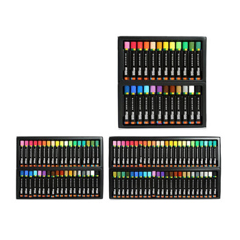 晨光（M&G）重彩油画棒儿童安全蜡笔可水洗涂鸦圆杆学生美术绘画套装涂色ZGM91134 24色/盒