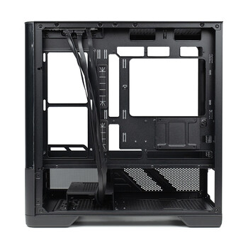 瓦尔基里（VALKYRIE）VK03-M LITE BLACK 黑色 M-ATX 游戏电脑台式机箱 支持360水冷 曲面玻璃270°海景房