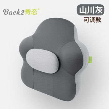脊态（Back2）腰靠办公室护腰靠垫人体工学腰垫靠背护腰久坐神器汽车靠枕腰枕