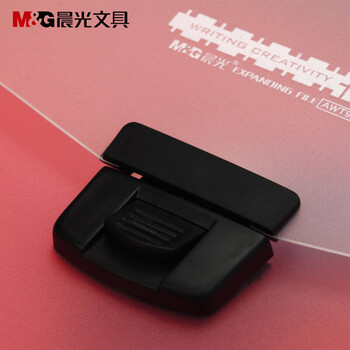 晨光（M&G）A4/12格文件包办公手提风琴包资料包试卷分类收纳包单个装颜色随机AWT90929