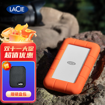 LaCie 外付けHDD オレンジ 大容量5TB （LACIE Rugged USB-C 5TB 大容量 