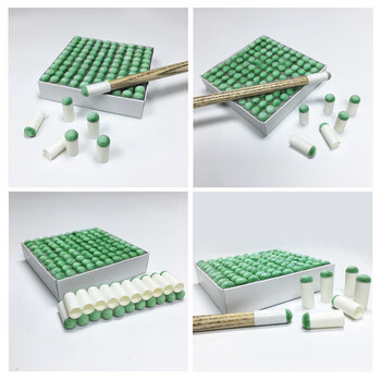 英辉（INVUI）台球杆头套黑8小头杆头帽斯诺克桌球杆枪头杆咀 10mm100个