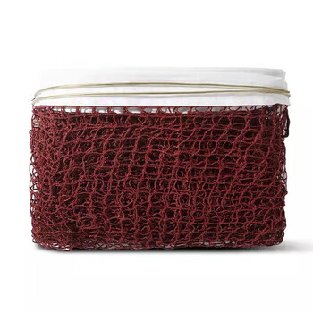 英辉（INVUI）羽毛球网便携式室外 标准网6.1m*76cm 1.5cm涤纶四包边带钢丝