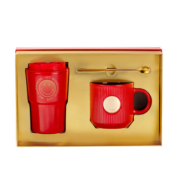 SMILEY SY-HBH7101 红韵时光套装 咖啡杯400ml+马克杯350ml 套 红色
