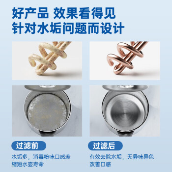 松下（Panasonic）净水器家用水龙头过滤器自来水过滤器水龙头净水器家用厨房水龙头新升级款TK-EUNJN2N 一机三芯