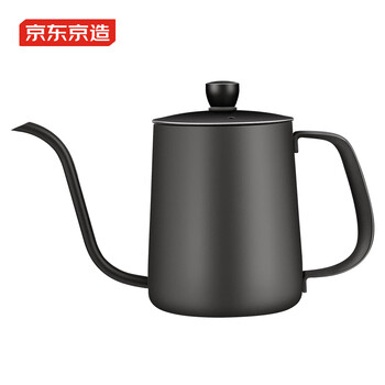京东京造 手冲壶细嘴家用挂耳手冲咖啡304不锈钢壶不粘涂层星空黑350ml
