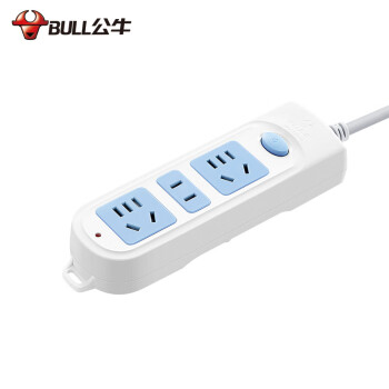 公牛（BULL）GN-606 4米电源线 单开关 多功能家用插座排插 4m