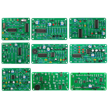 伍陆电子江苏中职对口单招电子电工专业技能操作训练套件 焊接练习电路板 常见电路+综合模拟训练（20套）