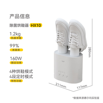 德尔玛(Deerma)烘鞋器干鞋器鞋子 家用烘干机干衣机 被子烘干衣物除菌可伸缩臭氧灭菌护足器DEM-HX10 德尔玛(Deerma)烘鞋器干鞋器鞋子 家用烘干机干衣机 被子烘干衣物除菌可伸缩臭氧灭菌护足器DEM-HX10
