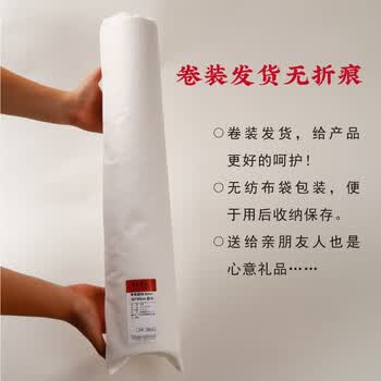 漢墨 卷装羊毛毛毡垫 书法国画耐磨加厚灰色120*240cm羊毛毛毡 文房四宝写毛笔字毛毡布桌布画毡