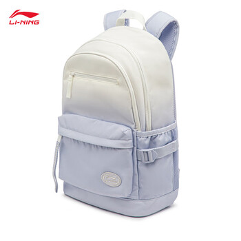 李宁运动生活系列丨运动双肩包男女同款大容量轻便旅行背包ABSU001