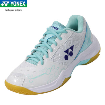 YONEX尤尼克斯羽毛球鞋yy男女款训练透气缓震SHB101CR 白薄荷38 YONEX尤尼克斯羽毛球鞋yy男女款训练透气缓震SHB101CR 白薄荷38