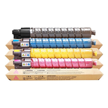 京呈IMC3500红色粉盒 适用理光IM C3000墨粉盒IM C3500碳粉IM C3500A粉筒彩色激光复合机
